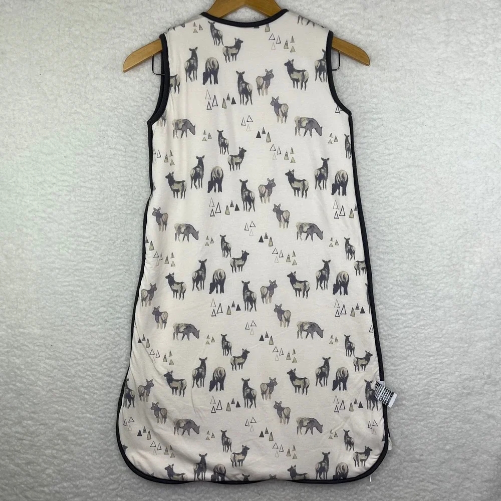 Copper Pearl Baby Sleep Bag Elk Mountain Print Neutral Wearable Blanket Large